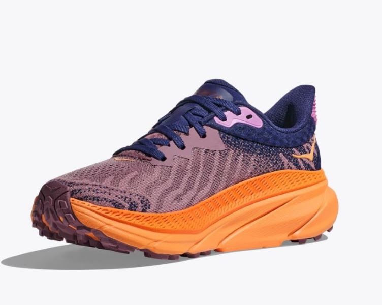 Hoka Wistful Mauve/Cyclamen Challenger ATR7 Women's Trail Running Shoes 1134498-WMCY