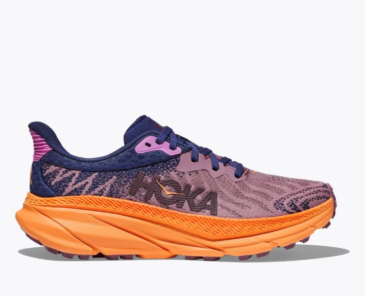 Hoka Wistful Mauve/Cyclamen Challenger ATR7 Women's Trail Running Shoes 1134498-WMCY
