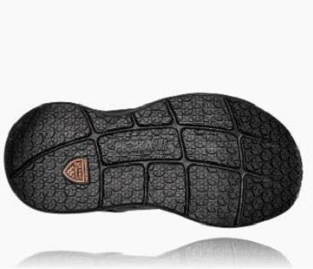 Hoka Women's Black Bondi Sr Slip-Resistant Comfort Shoe 1110521-BBLC