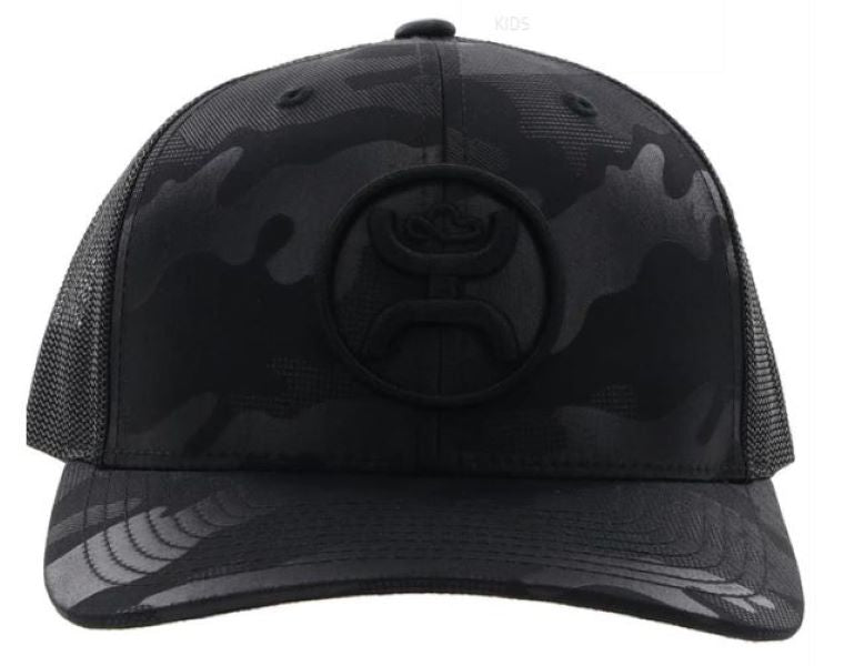 Hooey Black Camo O Classic Youth Hat 2209T-CABK-Y
