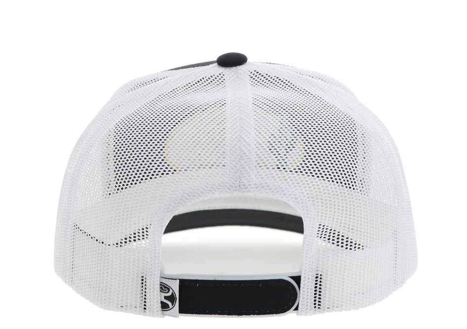 Hooey Black/White Cactus Ropes Ball Cap CR106