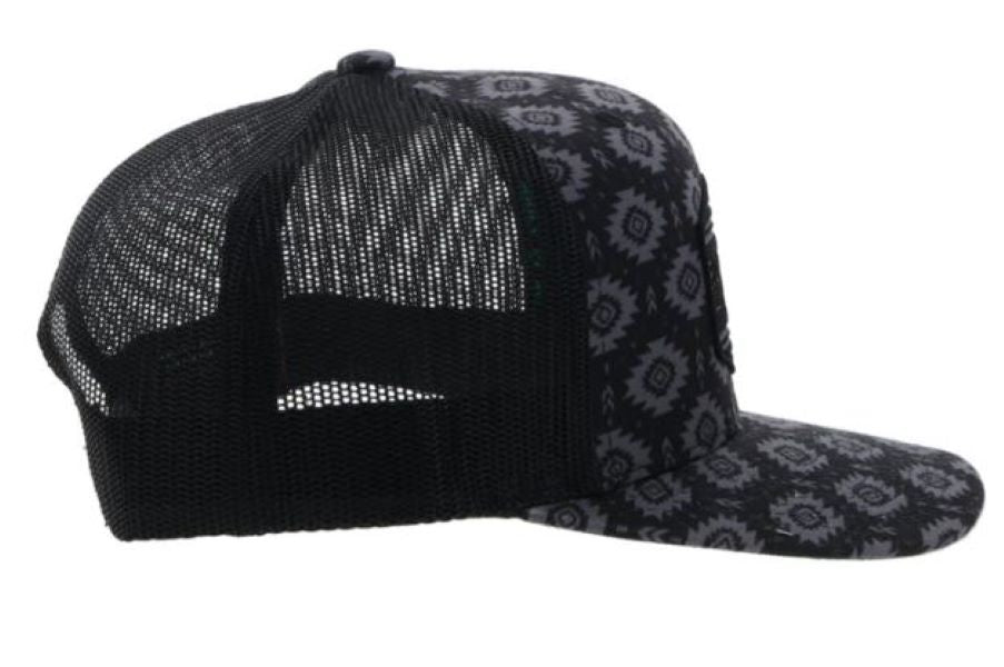 Hooey Black With Aztec Print Tribe Hat 4040T-BK