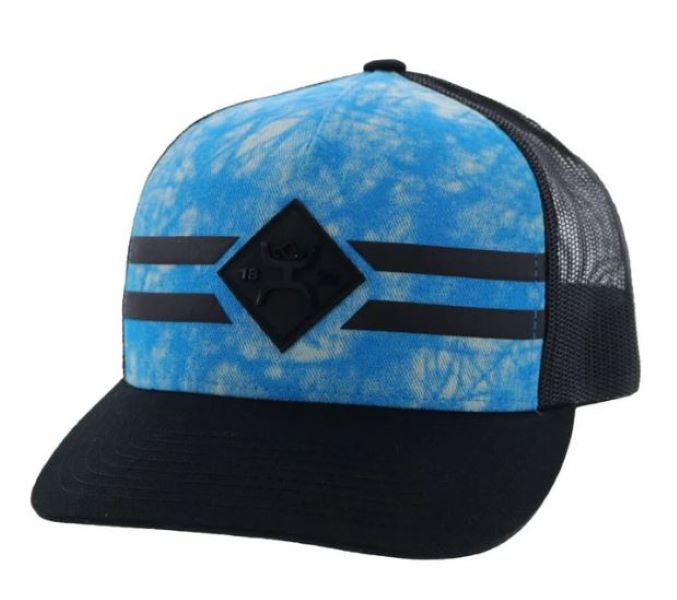 Hooey Blue And Black Youth Spitfire Cap 1912T-BLBK-Y