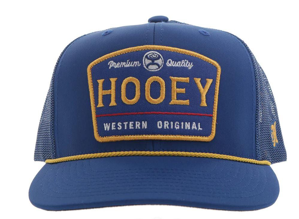 Hooey Blue/Yellow Trip Snapback Hat 2408T-BL