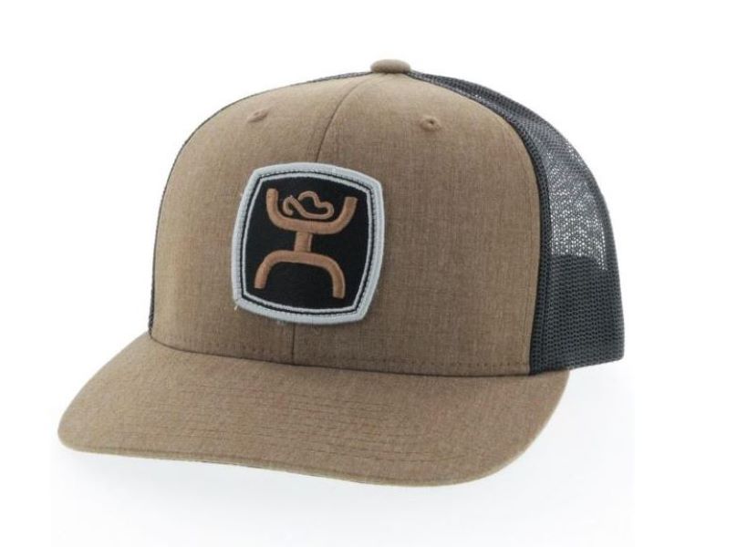 Hooey Brown And Black Zenith Snapback Mens Trucker Cap 2024T-BRBK