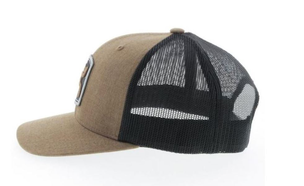 Hooey Brown And Black Zenith Snapback Mens Trucker Cap 2024T-BRBK