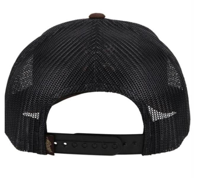 Hooey Brown Black And Copper Sterling Logo Cap 2106T-BRBK