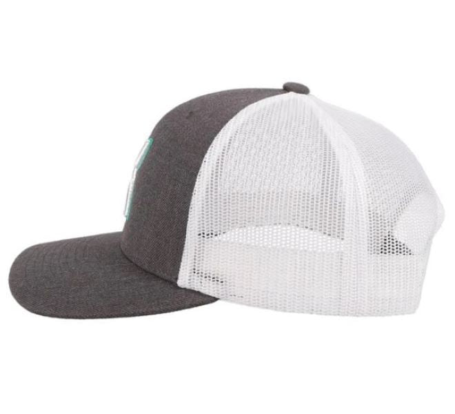 Hooey Charcoal/White Sterling Mens Trucker Cap 2005T-CHWH
