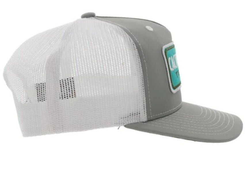 Hooey Grey/White CR083 Youth Cactus Ropes Hat CR083-Y