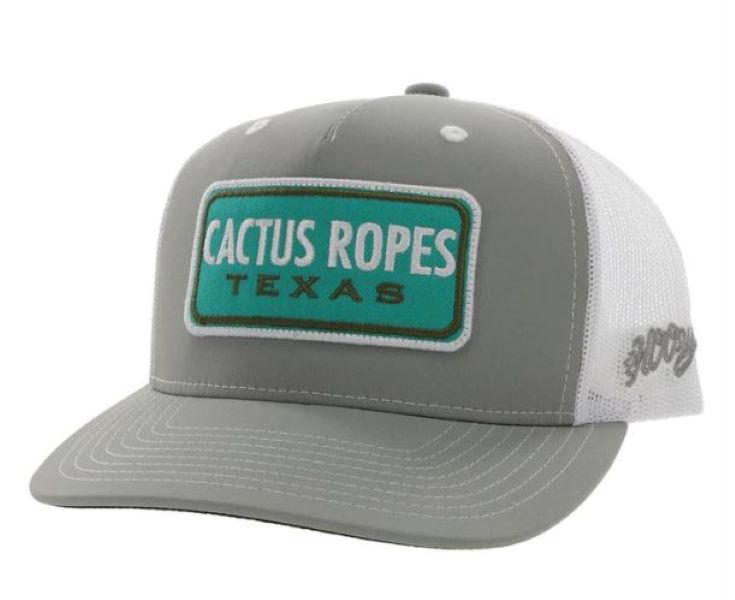 Hooey Grey/White CR083 Youth Cactus Ropes Hat CR083-Y