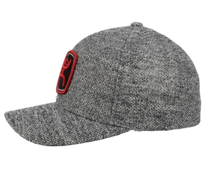 Hooey Grey Zenith Flexfit Mens Cap Size L/XL 2124GY-02