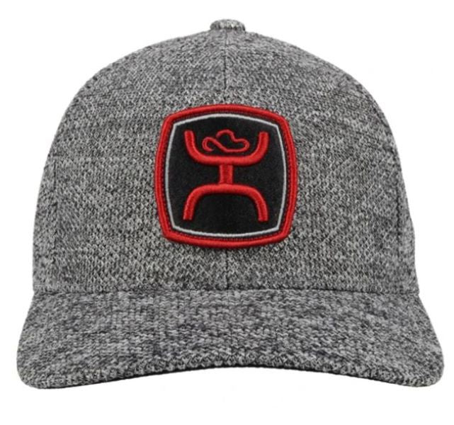 Hooey Grey Zenith Flexfit Mens Cap Size L/XL 2124GY-02