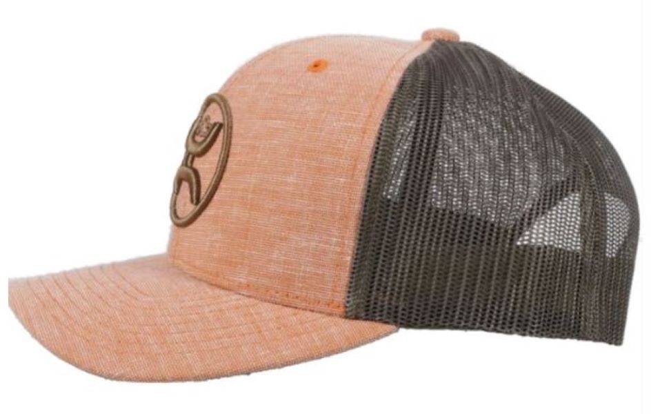Hooey Orange And Brown O- Classic Mens Trucker Cap 2109T-ORBR