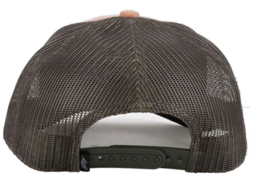 Hooey Orange And Brown O- Classic Mens Trucker Cap 2109T-ORBR