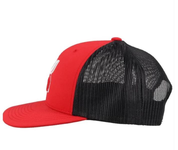 Hooey Red/Black Boquillas Trucker Hat 2118T-RDBK