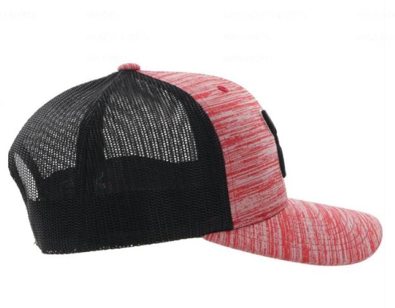 Hooey Red/Black Sterling Snapback Hat 2206T-RDBK
