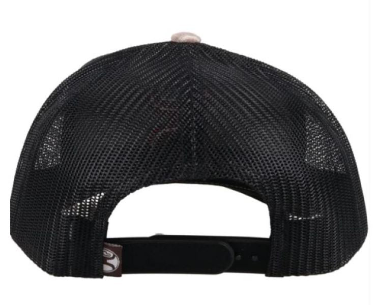 Hooey Rust And Black Sterling Mens Logo Trucker Hat 2106T-RUBK