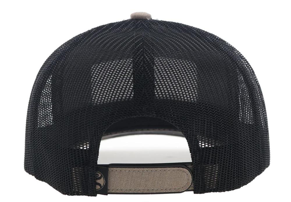 Hooey Tan/Black Rank Stock Snapback Cap 2461T-TNBK