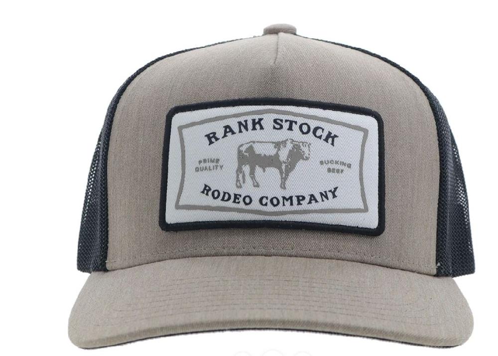Hooey Tan/Black Rank Stock Snapback Cap 2461T-TNBK