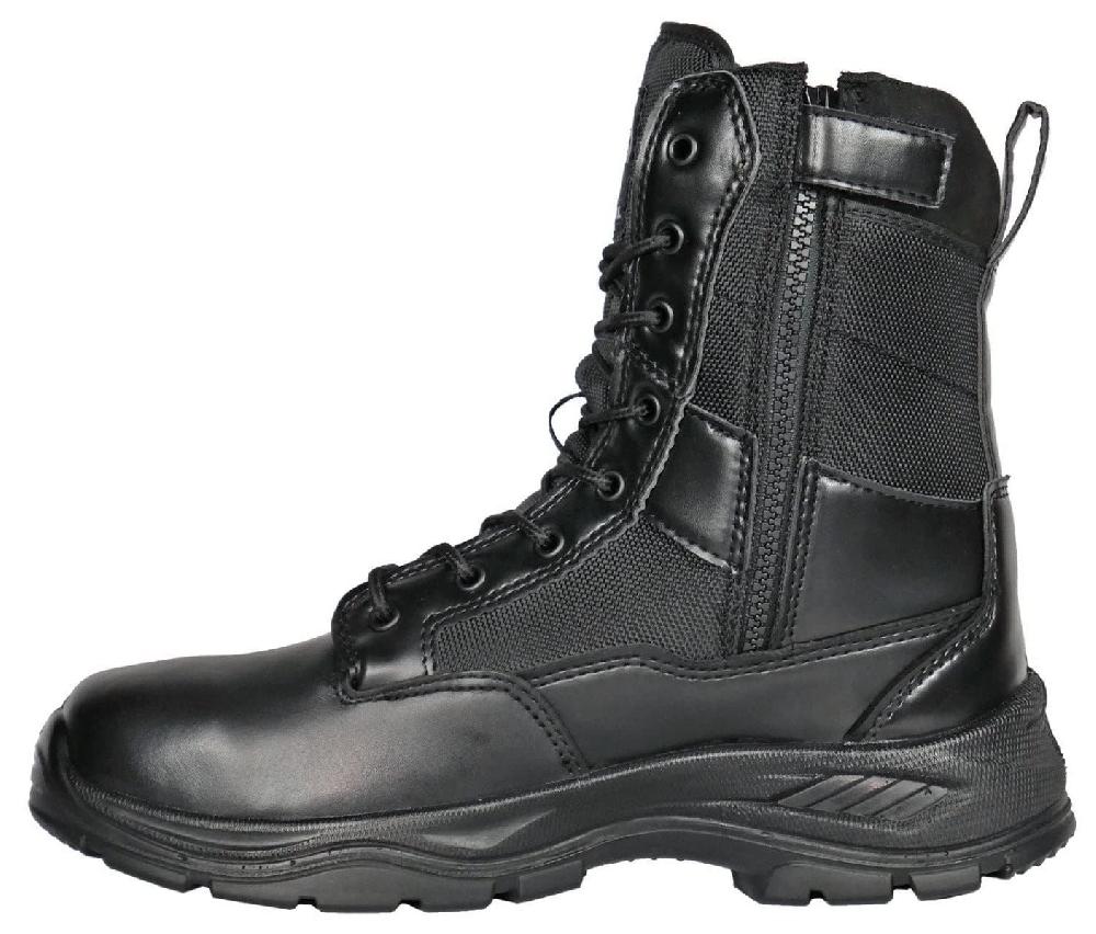 Hoss Blkbuf Watchman Men's 8 Inch Soft Toe Work Boots 80180