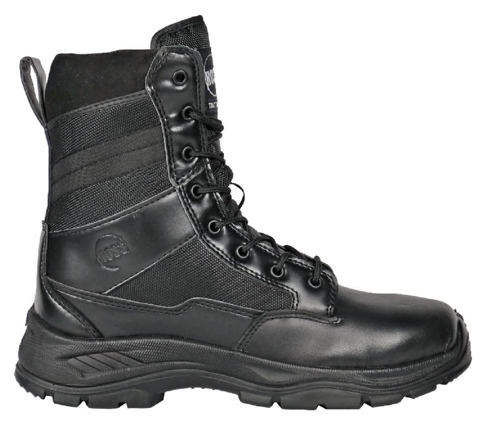 Hoss Blkbuf Watchman Men's 8 Inch Soft Toe Work Boots 80180