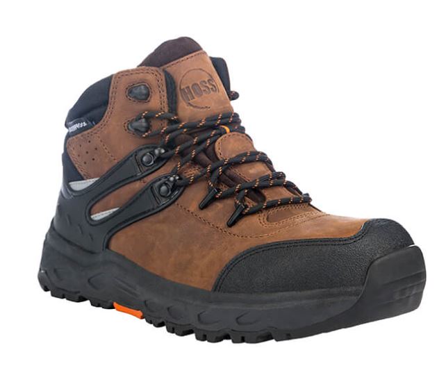 Hoss Boot Company Brown Stomp 6 Inch Work Men's Boot 60203