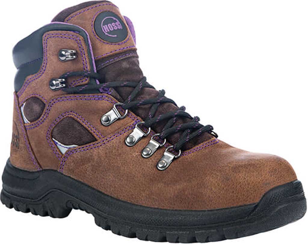 Hoss Boots Brown Frontier Men's Composite Toe Hiker Boots 50406