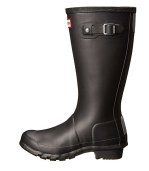 Hunter Classic Black Matte Kids Waterproof Boots JFT6000RMA-BLK