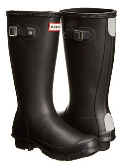 Hunter Classic Black Matte Kids Waterproof Boots JFT6000RMA-BLK