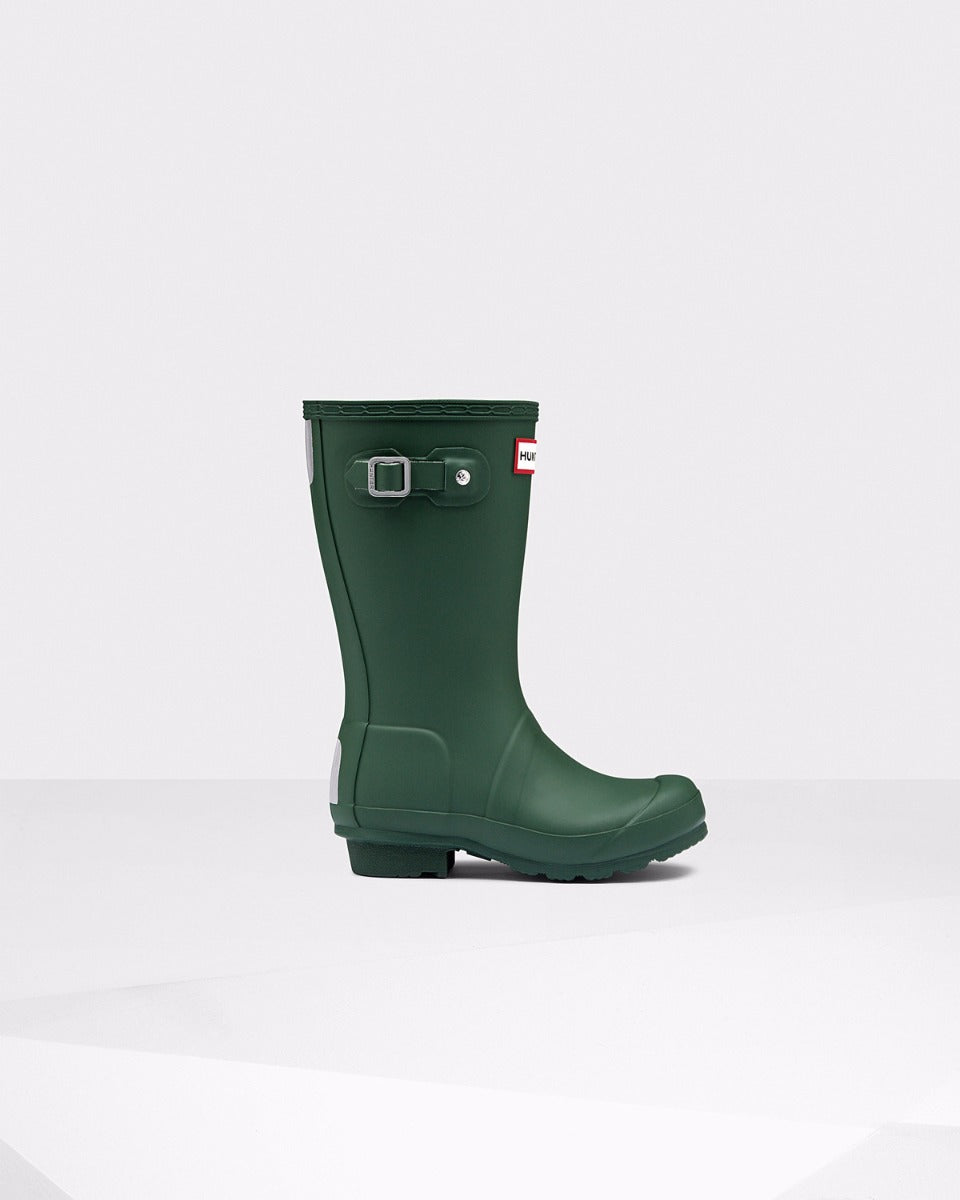 Hunter Classic Hunter Green Matte Kids Waterproof Boots JFT6000RMA-HGR
