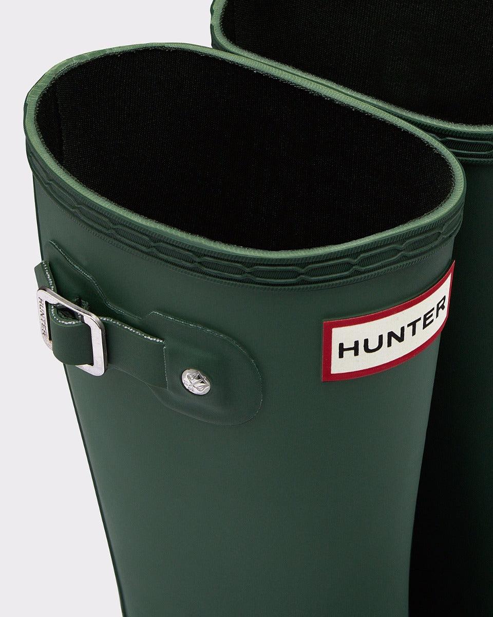 Hunter Classic Hunter Green Matte Kids Waterproof Boots JFT6000RMA-HGR