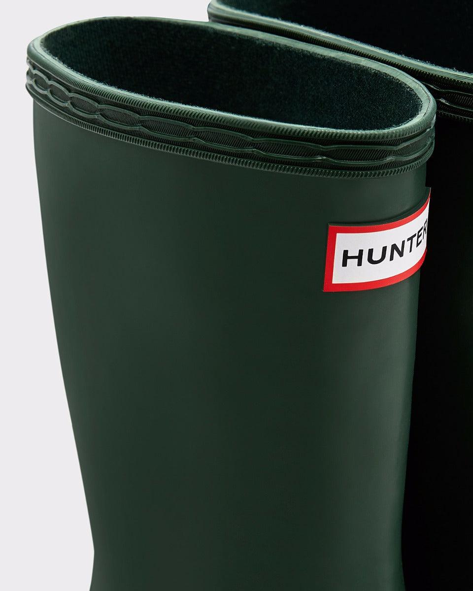 Hunter Classic Hunter Green Matte Kids Waterproof Boots KFT5003RMA-HGR
