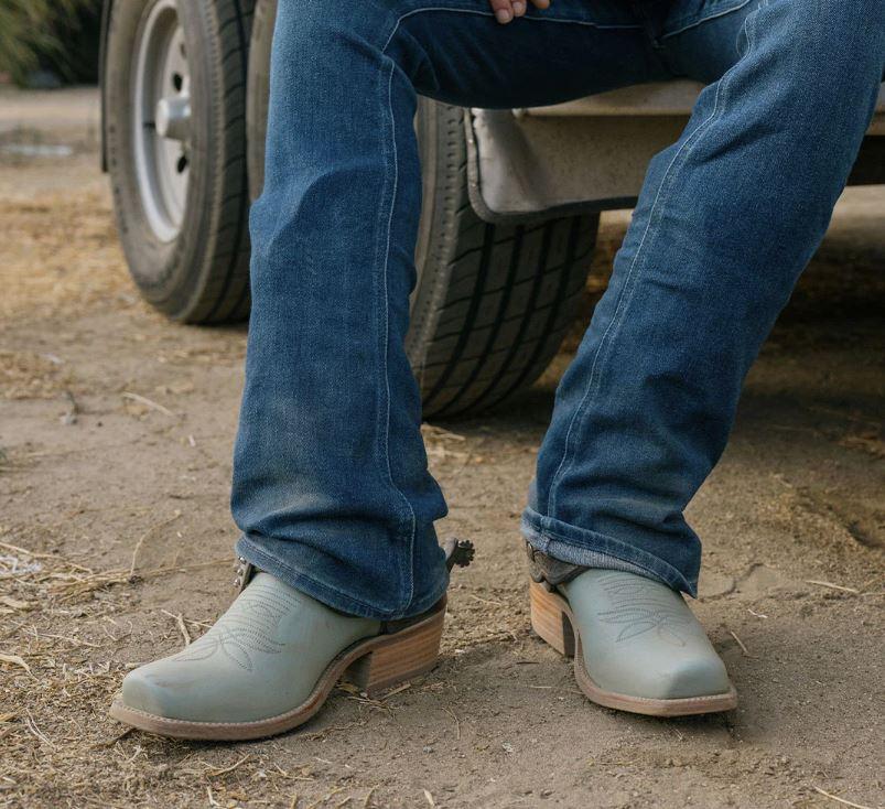 Hyer Boots Robin's Egg Leawood Women's 13 Inch Cutter Toe Boots HW42010