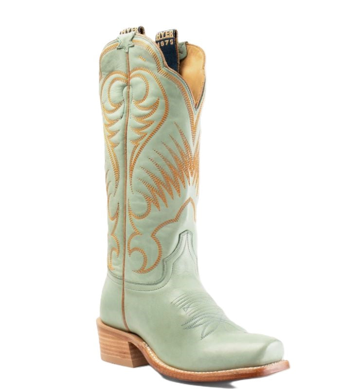 Hyer Boots Robin's Egg Leawood Women's 13 inch Cutter Toe Boots HW42010