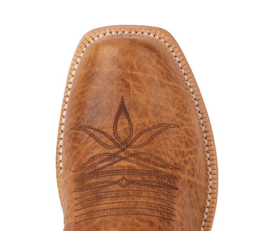 Hyer Tan/Brown Riley Men's 13 Inch Cowhide Cutter Toe Western Boots HM12023