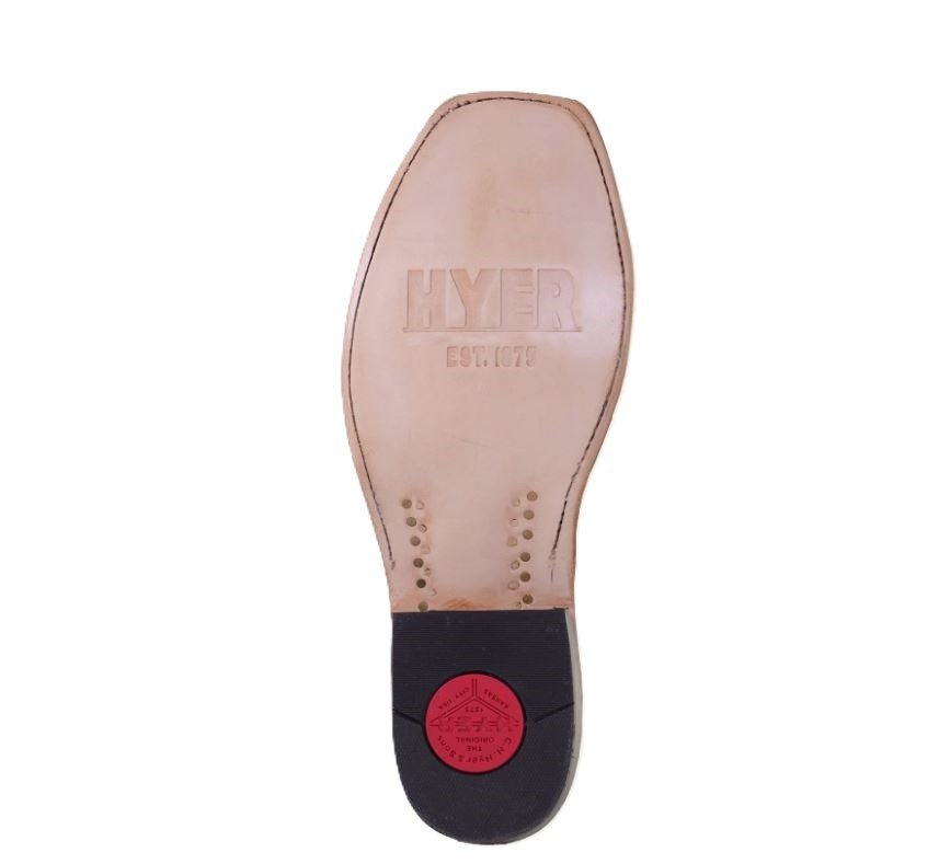 Hyer Tan/Brown Stafford Men's 13 Inch Cutter Toe Cowhide Western Boots HM12020