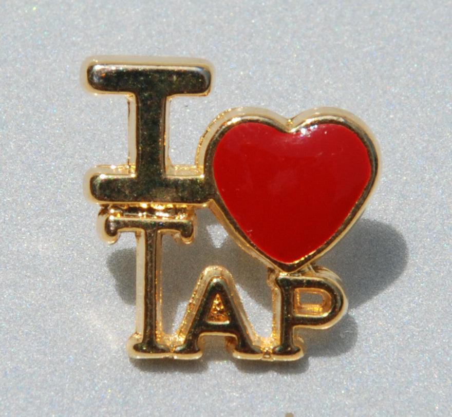 I Heart Pin For Dance Ballet Jazz Tap & Acro J-42