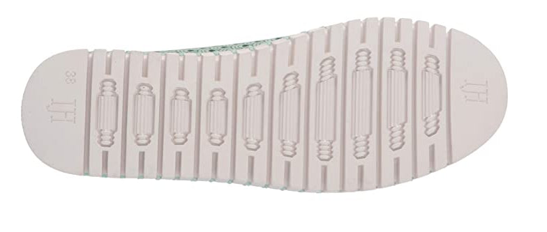 Ilse Jacbosen Mint Tulip Perforated Slip-On Ladies Sneakers TULIP-MINT