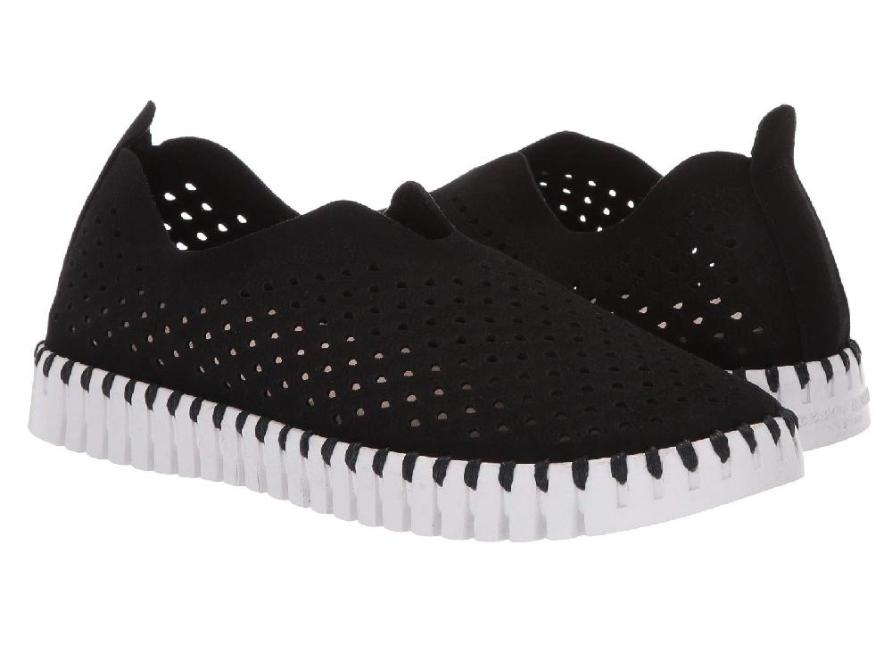 Ilse Jacobson Black Tulip Womens Comfort Casual Shoes TULIP139
