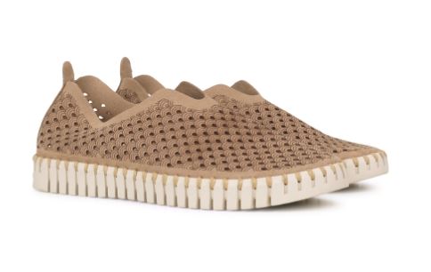 Ilse Jacobson Latte Tulip Womens Comfort Casual Shoes TULIP139