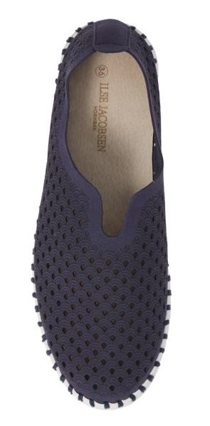 Ilse Jacobson Navy Tulip Womens Comfort Casual Shoes TULIP139
