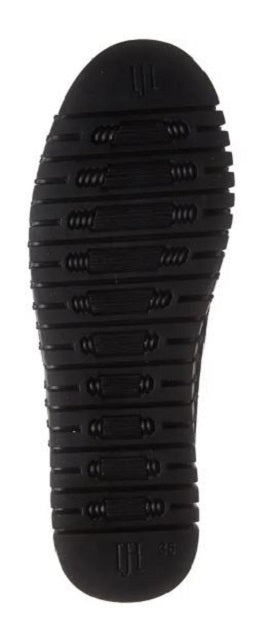 Isle Jacobsen Tulip 139 Women's Black/Black Perforated Slip-On Comfort Shoe