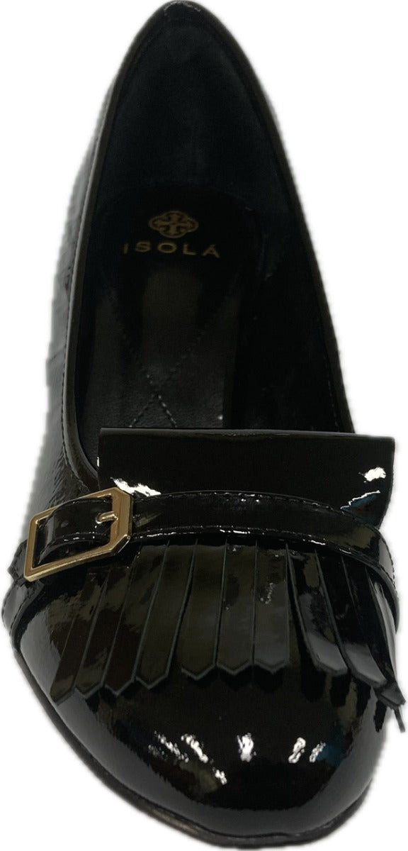 Isola By Sofft Tara Black Patent Women's Dress Pumps 6229311
