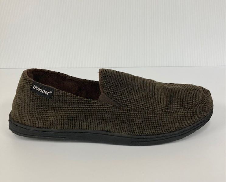 Isotoner Dark Chocolate Dan Marino Collection Men's Slippers X9K298DC0