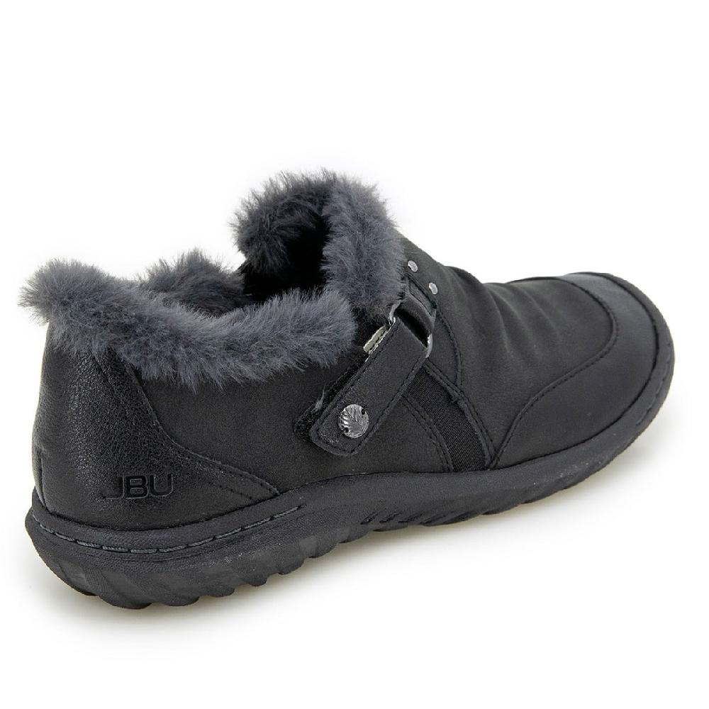 Jambu Black Heather Women's Slip On Shoes B4HEA01