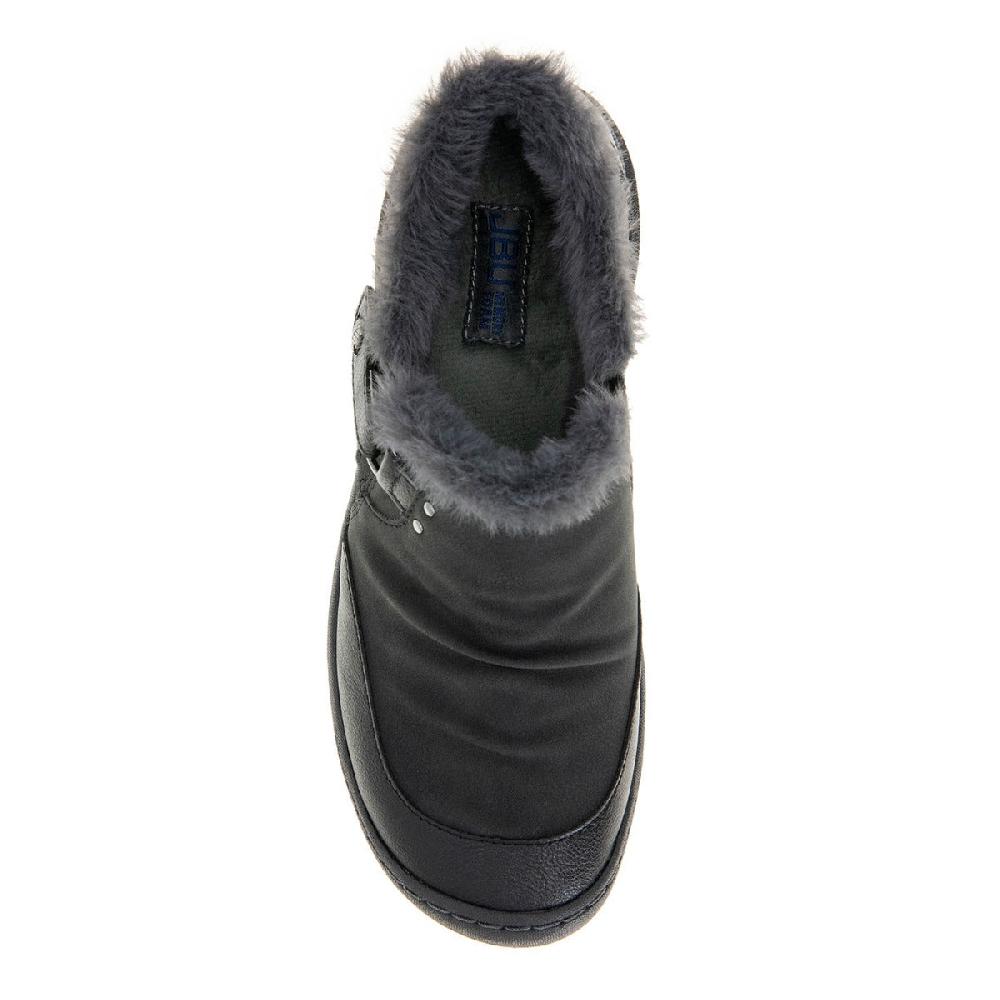 Jambu Black Heather Women's Slip On Shoes B4HEA01