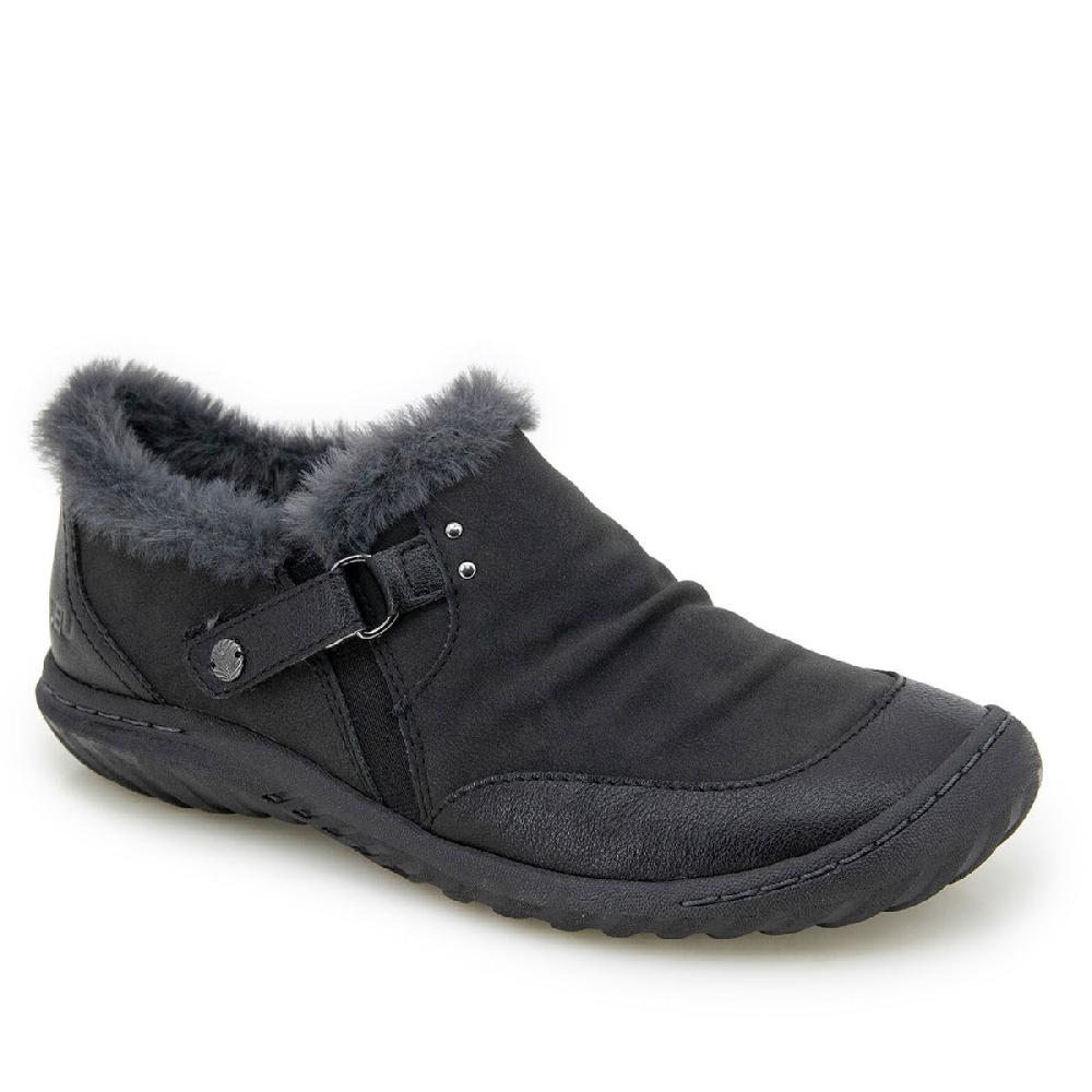 Jambu Black Heather Women's Slip On Shoes B4HEA01