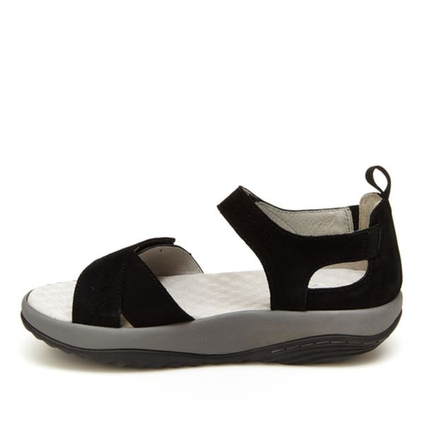Jambu Black Sedona Womens Comfort Sandals SEDONA-BLACK