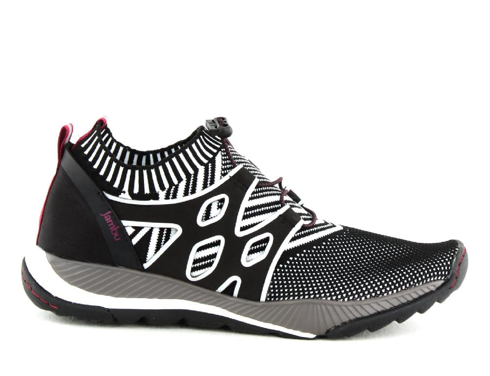 Jambu Black/White Jackie Womens Sneaker Shoes WJ17JK101