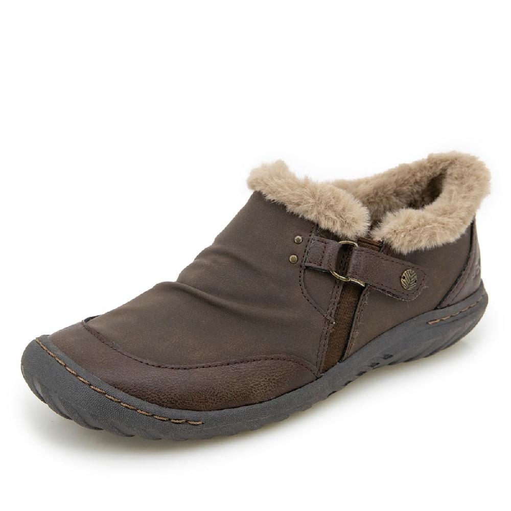 Jambu Brown Heather Women's Slip On Shoes B4HEA34